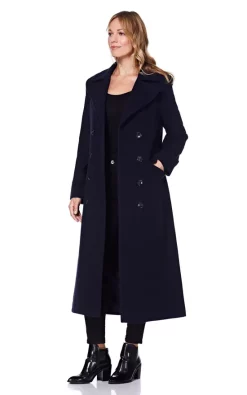 Hot Sale ???? Anastasia Fashions Double Breasted ???? Coat In Navy Wool & Cashmere Blend ???? -De La Creme Fashions Shop unnamed file 1004