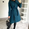 Outlet ???? Anastasia Fashions Large Collar Belted Wrap Winter ???? Coat In Teal Blue ???? -De La Creme Fashions Shop unnamed file 1028