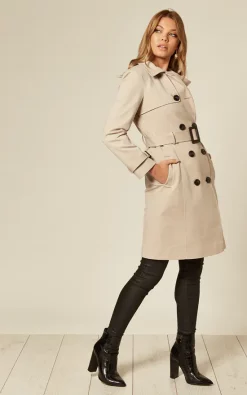 New ???? De La Creme Fashions Alexis Stone Trench ???? Coat ???? -De La Creme Fashions Shop unnamed file 1038