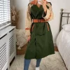 Outlet ???? IKRUSH Dakota Colour Block Trench ???? Coat In Khaki ???? -De La Creme Fashions Shop unnamed file 1048