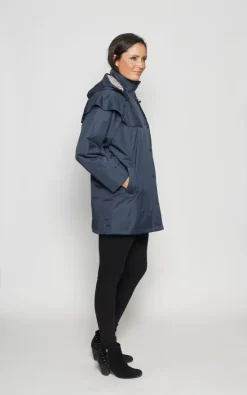 Hot Sale ⭐ Anastasia Fashions Navy Blue ???? Womens Waterproof Stormwear Walking Jacket ???? -De La Creme Fashions Shop unnamed file 1065