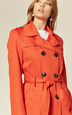 Wholesale ❤️ De La Creme Fashions Rachel Red Military Belted Trench ???? Coat ✔️ -De La Creme Fashions Shop unnamed file 1085