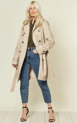 Deals ???? Anastasia Fashions Anastasia Belted Rain Mac In Beige ???? -De La Creme Fashions Shop unnamed file 1095