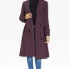 Best Sale ???? De La Creme Fashions Spring/Summer Double Breasted Trench Mac ???? Coat (Wine) ???? -De La Creme Fashions Shop unnamed file 1097