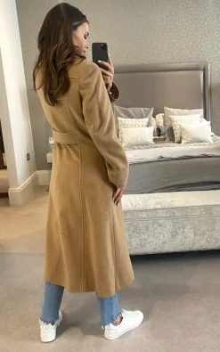 Wholesale ???? Anastasia Fashions Anastasia Camel Double Breasted Military ???? Coat Metal Buttons ???? -De La Creme Fashions Shop unnamed file 1104