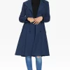 Best reviews of ???? De La Creme Fashions Spring/Summer Double Breasted Trench Mac ???? Coat (Navy) ????