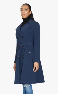Best reviews of ???? De La Creme Fashions Spring/Summer Double Breasted Trench Mac ???? Coat (Navy) ???? -De La Creme Fashions Shop unnamed file 1107