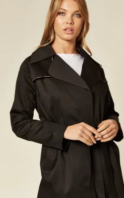 Cheap ???? De La Creme Fashions Louise Black Wrap Around Duster Trench ???? Coat ???? -De La Creme Fashions Shop unnamed file 1122