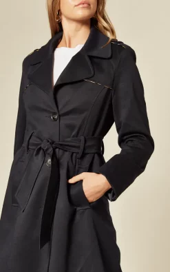 Promo ???? De La Creme Fashions Ruby Navy Military Duster Trench ???? Coat ???? -De La Creme Fashions Shop unnamed file 1126
