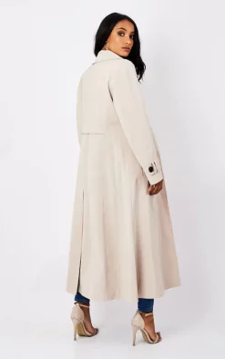 Cheapest ???? De La Creme Fashions Phoebe Stone Button Down Long Mac ???? 8 Cheapest ???? De La Creme Fashions Phoebe Stone Button Down Long Mac ???? -De La Creme Fashions Shop unnamed file 1129