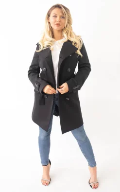 Brand new ✨ De La Creme Fashions Alice Black Mid Length Belted Mac ???? 8 Brand new ✨ De La Creme Fashions Alice Black Mid Length Belted Mac ???? -De La Creme Fashions Shop unnamed file 1133