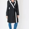 Wholesale ???? Want That Trend Black And White Trench ???? Coat ????