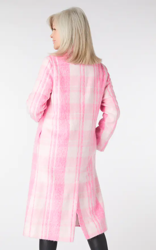 Best reviews of ???? Helene Berman Long Oversized ???? Coat In Pink Check ???? 4 Best reviews of ???? Helene Berman Long Oversized ???? Coat In Pink Check ???? - Image 2