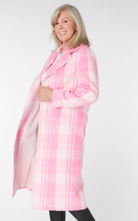 Best reviews of ???? Helene Berman Long Oversized ???? Coat In Pink Check ???? 5 Best reviews of ???? Helene Berman Long Oversized ???? Coat In Pink Check ???? - Image 3