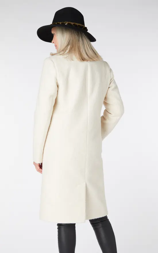 Budget ???? Helene Berman Longline One Button ???? Coat In Black And White Check ???? 4 Budget ???? Helene Berman Longline One Button ???? Coat In Black And White Check ???? - Image 2