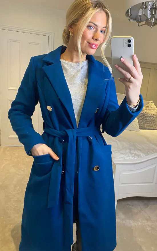 Best reviews of ❤️ Izabel London Teal Button Front Tailored ???? Coat ???? 4 Best reviews of ❤️ Izabel London Teal Button Front Tailored ???? Coat ???? - Image 2