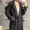 Discount ???? ANGELEYE Fluffy Striped ???? Coat In Black And Cream ???? -De La Creme Fashions Shop unnamed file 1239