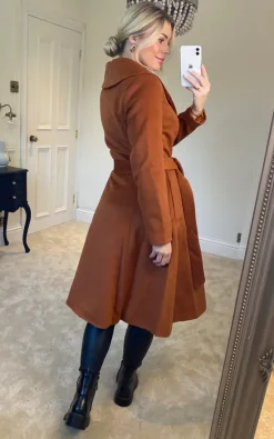 Deals ???? Hearts And Roses London Samara Swing ???? Coat ???? -De La Creme Fashions Shop unnamed file 1254