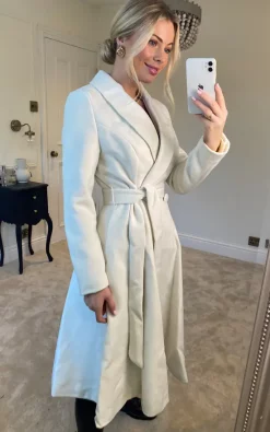 Deals ???? Hearts And Roses London Jayda White Swing ???? Coat ???? 8 Deals ???? Hearts And Roses London Jayda White Swing ???? Coat ???? -De La Creme Fashions Shop unnamed file 1257