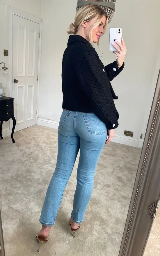 Best Sale ???? Malissa J Collection Cropper Boucle Jacket Black ???? 6 Best Sale ???? Malissa J Collection Cropper Boucle Jacket Black ???? - Image 4