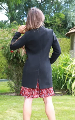 Flash Sale ???? Double Second Black Faux Wool Notch Neck ???? Coat ???? -De La Creme Fashions Shop unnamed file 1272