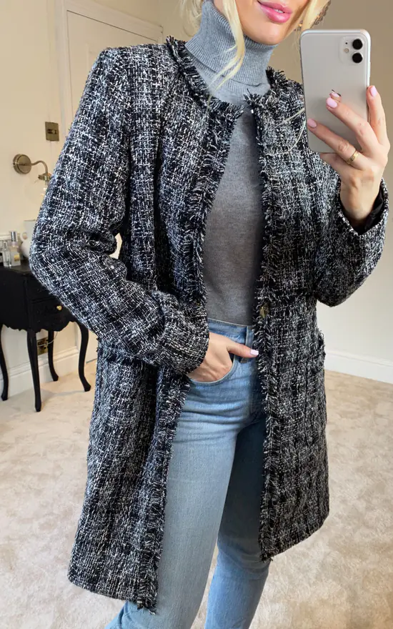 Discount ???? Anastasia Fashions Grey ???? Womens Fringed Belted Winter ???? Coat ???? 3 Discount ???? Anastasia Fashions Grey ???? Womens Fringed Belted Winter ???? Coat ????