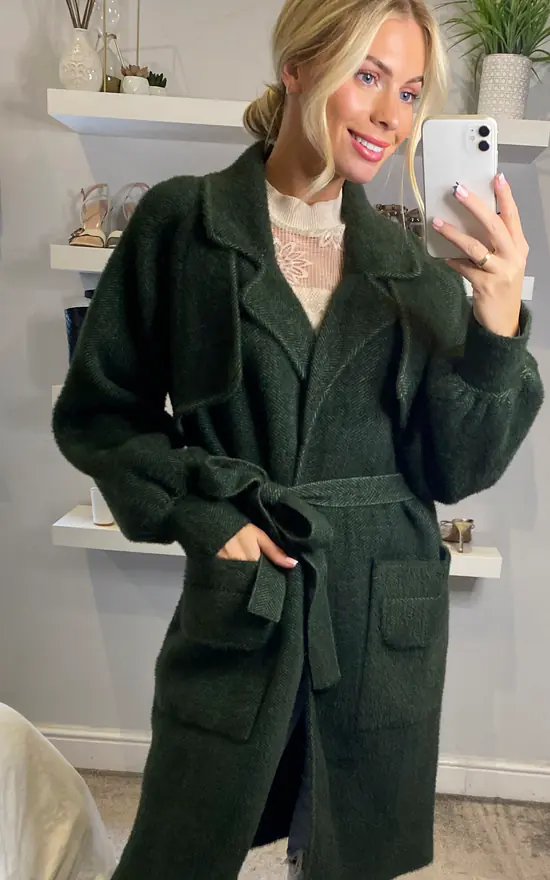 Best reviews of ???? ANGELEYE Fluffy Soft ???? Coat In Striped Green ❤️ 5 Best reviews of ???? ANGELEYE Fluffy Soft ???? Coat In Striped Green ❤️ - Image 3