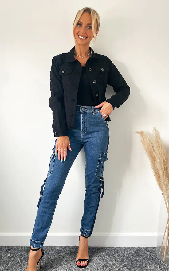 Buy ???? IKRUSH Zerah Button Down Jacket In Black ???? 3 Buy ???? IKRUSH Zerah Button Down Jacket In Black ????