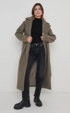 Promo ???? Pretty Lavish Grayson Boucle Oversized ???? Coat Taupe ⌛ -De La Creme Fashions Shop unnamed file 1317