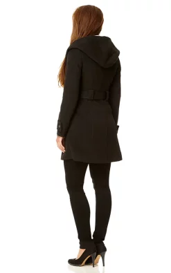 Cheap ???? De La Creme Fashions Samantha Black Shawl Hooded ???? Coat ???? -De La Creme Fashions Shop unnamed file 1347