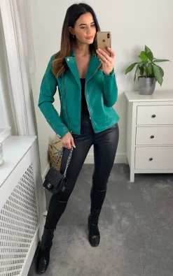 Top 10 ???? Joe Browns Green With Envy Leather Jacket ???? -De La Creme Fashions Shop unnamed file 136
