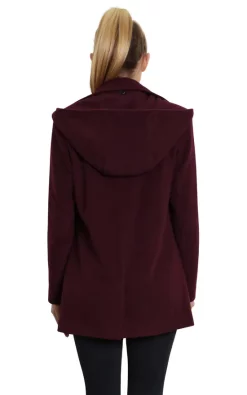 Discount ⌛ De La Creme Fashions Sylvia Wine Wool Blend Zip Up Hooded ???? Coat ✨ -De La Creme Fashions Shop unnamed file 1457