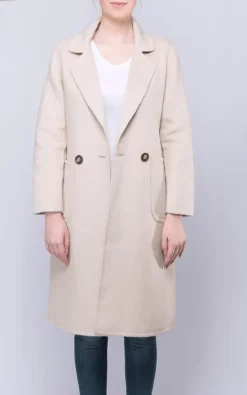 Cheap ???? FS Collection Cream Wool ???? Coat ????