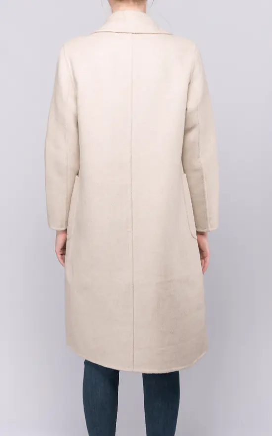Cheap ???? FS Collection Cream Wool ???? Coat ???? 6 Cheap ???? FS Collection Cream Wool ???? Coat ???? - Image 4