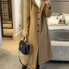 Best Pirce ???? Anastasia Fashions Anastasia Camel Hooded Wool Cashmere Winter ???? Coat ????