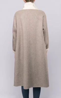 Best Sale ???? FS Collection Two Tone Beige Wool ???? Coat ???? 9 Best Sale ???? FS Collection Two Tone Beige Wool ???? Coat ???? -De La Creme Fashions Shop unnamed file 1545