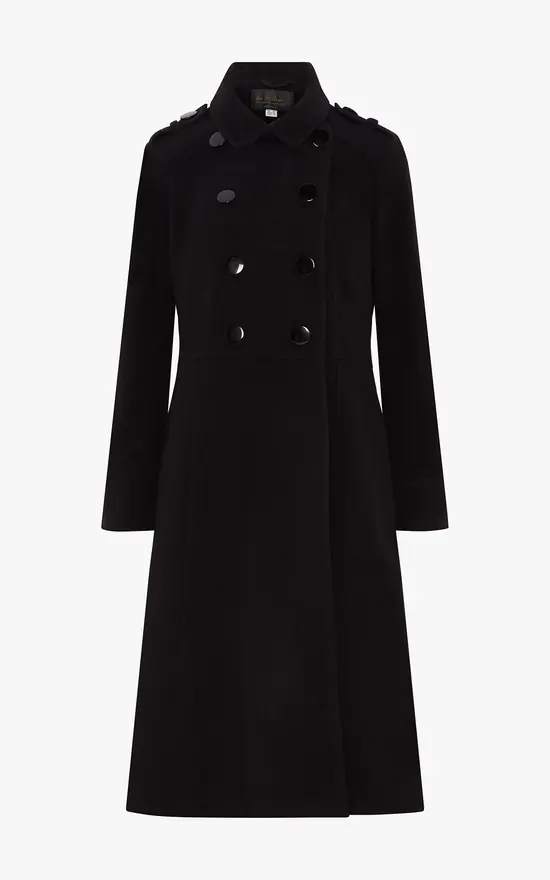 Buy ???? De La Creme Fashions Shannon A Line Double Breasted ???? Coat (Black) ???? 6 Buy ???? De La Creme Fashions Shannon A Line Double Breasted ???? Coat (Black) ???? - Image 4