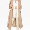 Brand new ???? De La Creme Fashions Lauren Belted Longline Duster ???? Coat In Camel ⭐