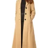 New ???? De La Creme Fashions Simone Camel Slim Fit Long ???? Coat ????