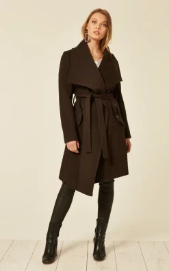 Wholesale ???? De La Creme Fashions Beverley Brown Large Lapel Duster ???? Coat ????