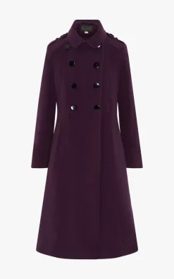 New ???? De La Creme Fashions Shannon A Line Double Breasted ???? Coat (Purple) ???? -De La Creme Fashions Shop unnamed file 1586