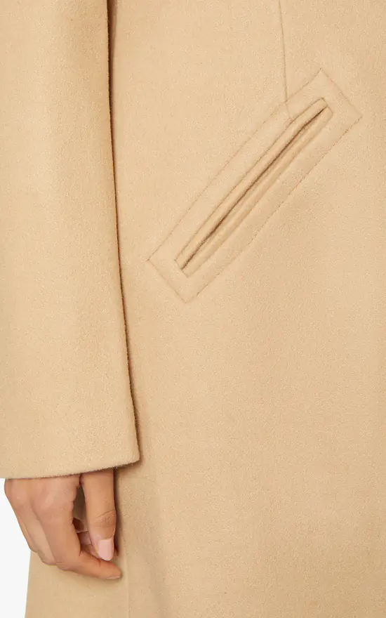 Cheapest ???? De La Creme Fashions Sara Covert Button Up ???? Coat (Camel) ???? 6 Cheapest ???? De La Creme Fashions Sara Covert Button Up ???? Coat (Camel) ???? - Image 4