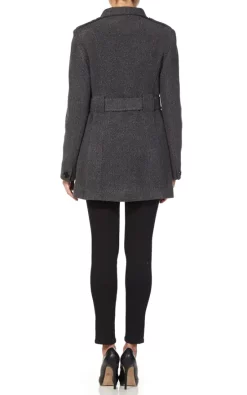 Cheap ???? De La Creme Fashions Hannah Mid Grey Military Style Belted ???? Coat ???? -De La Creme Fashions Shop unnamed file 1631