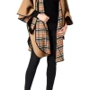 Deals ???? De La Creme Fashions Vivian Camel Wool Blend Reversible Tartan Nova Check Cape ???? -De La Creme Fashions Shop unnamed file 1656