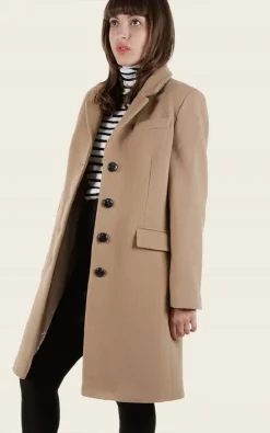 Top 10 ???? De La Creme Fashions Victoria Camel Wool & Harris Tweed Contrast ???? Coat ✨