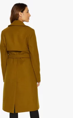 Deals ???? De La Creme Fashions Dina Lapel Collar Duster ???? Coat With Belt (Lime) ???? -De La Creme Fashions Shop unnamed file 1705