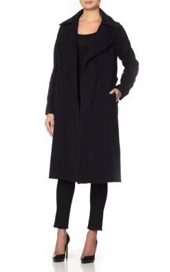 Best Pirce ???? De La Creme Fashions Diana Navy Wrap Around Duster ???? Coat ???? -De La Creme Fashions Shop unnamed file 1729