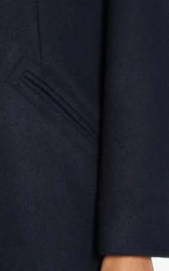 Best Pirce ???? De La Creme Fashions Sara Covert Button Up ???? Coat (Navy) ???? -De La Creme Fashions Shop unnamed file 1737