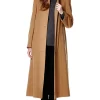 Discount ???? De La Creme Fashions Chantelle Camel Faux Fur Trim Hooded Long ???? Coat ????