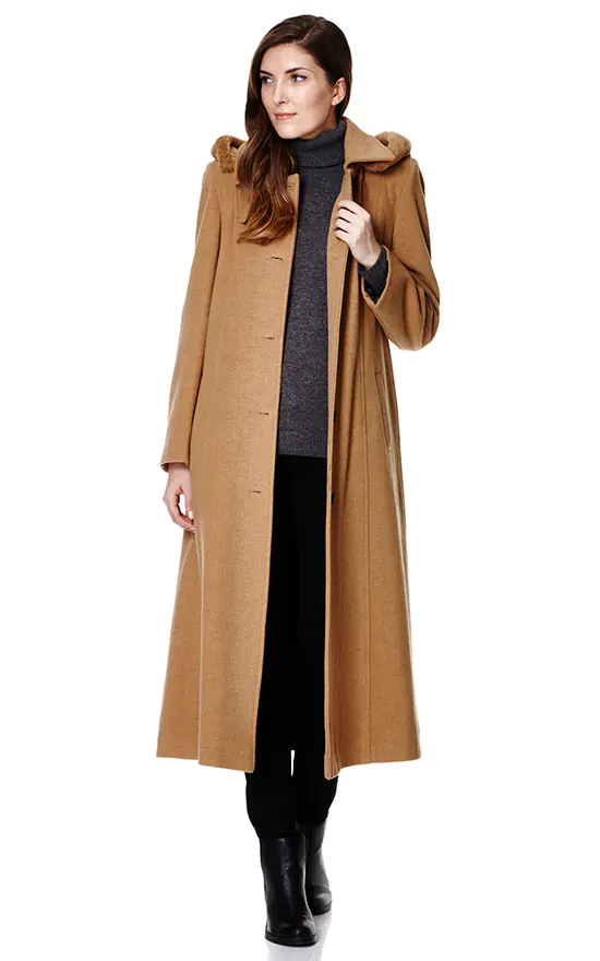 Discount ???? De La Creme Fashions Chantelle Camel Faux Fur Trim Hooded Long ???? Coat ???? 3 Discount ???? De La Creme Fashions Chantelle Camel Faux Fur Trim Hooded Long ???? Coat ????